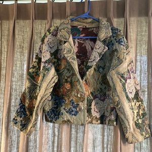 Floral Tapestry Vintage Jacket